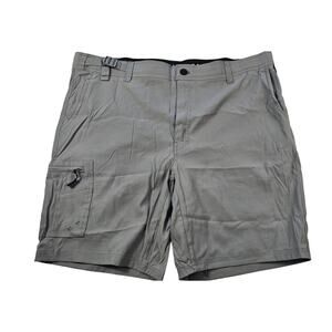 Realtree XL 40-42 grey cargo zip pocket quick dry performance cinch belt waist